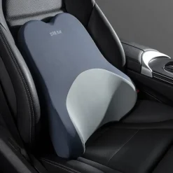 Car Lumbar Support Headrest Neck Pillow Support Universal Soft Neck Pillows Cushion Car Memory Foam Lumbar Pillow Back Support