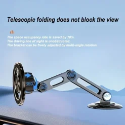 Car Phone Holder Magnetic Universal Magnet Phone Mount For All Phone In Car Mobile Cell Phone Holder Stand