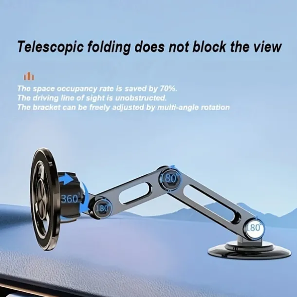 Car Phone Holder Magnetic Universal Magnet Phone Mount For All Phone In Car Mobile Cell Phone Holder Stand