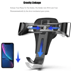 Car Phone Holder Mount 2023 Universal Gravity Vent Phone Mount For Car Vent Compatible With iPhone Samsung and More