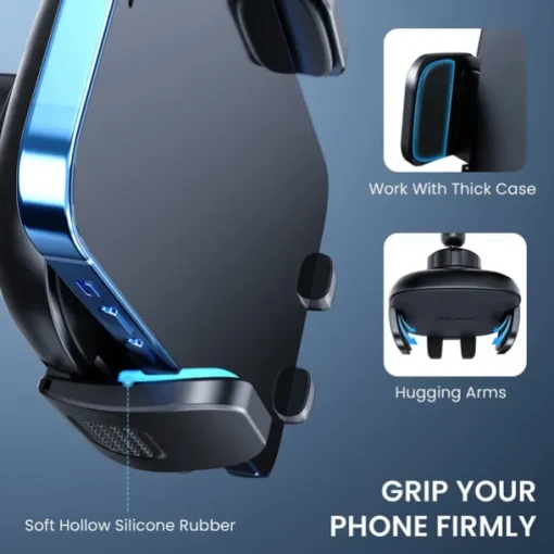 Car Phone Holder Mount [Flexible Gooseneck Long Arm] Phone Mount for Car Holder Dashboard Windshield [Washable Strong Suction Cup] Cell Phone Holder Car Mount for All iPhone Android