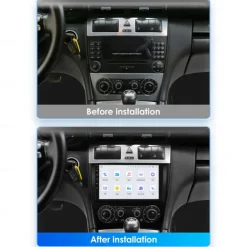 Car Radio Multimedia Player For 2004 - 2011 Mercedes Benz W203 W209 Android 9 inch Car Radio Multimedia Player GPS Navigation DSP Bluetooth HD Screen
