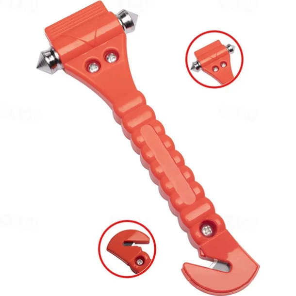 Car Safety Hammer Auto Emergency Glass Window Breaker Seat Belt Cutter Life-Saving Escape Car Emergency Tool