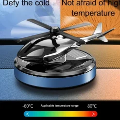 Car Solar Perfume Diffuser Car Air Freshener Perfume Car Helicopter Fragrance Ornament Long Lasting Light Scent Decoration