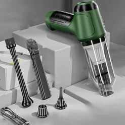 Car Vacuum Cleaner 13000PA Super Power Portable Vacuum Cleaner USB Rechargeable Dual Use Mini Handheld Cleaning For Car Home