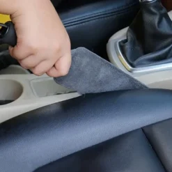 Car With The Gap Cleaning Tool Coral Velvet Cleaning Dead Corner Dust Dry and Wet Dual Use