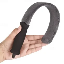 Car With The Gap Cleaning Tool Coral Velvet Cleaning Dead Corner Dust Dry and Wet Dual Use