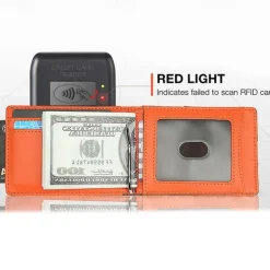 Carbon Fiber Rfid Men Wallets Money Bag Slim Thin Card Man Wallet Luxury Male Small Short Purse Bi-fold Vallet Billfold