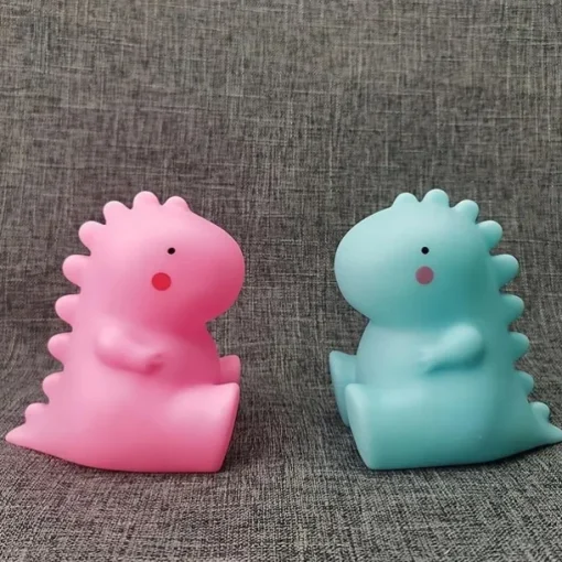 Cartoon Dinosaur Night Light, Muti-Color Night Lights Christmas Decor