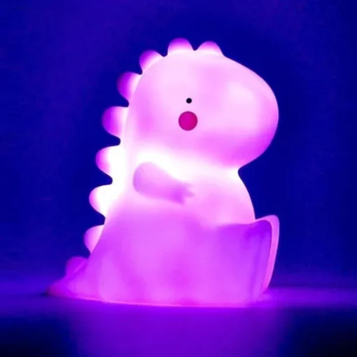 Cartoon Dinosaur Night Light, Muti-Color Night Lights Christmas Decor
