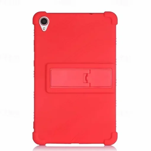 Case For Lenovo Tab M9 M8 4th Gen 8(TB300FU) M8 HD(TB-8505 FX) M8 FHD(TB-8705 FN) E8(TB-8304F) TAB 4 8 Plus(TB-8704 FN) Tab 3 8 Plus(TB-8703 FX) Tab 4 8(TB-8504 FN) Shockproof with Stand Back Cover Solid Colored Silicone