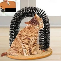 Cat Brush Cat Scratch Cat Toy Pet Toy Hair Scrubber Cat Arch Pet Play Toy