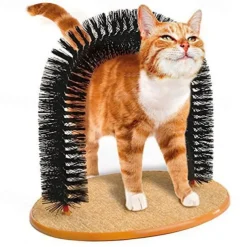 Cat Brush Cat Scratch Cat Toy Pet Toy Hair Scrubber Cat Arch Pet Play Toy