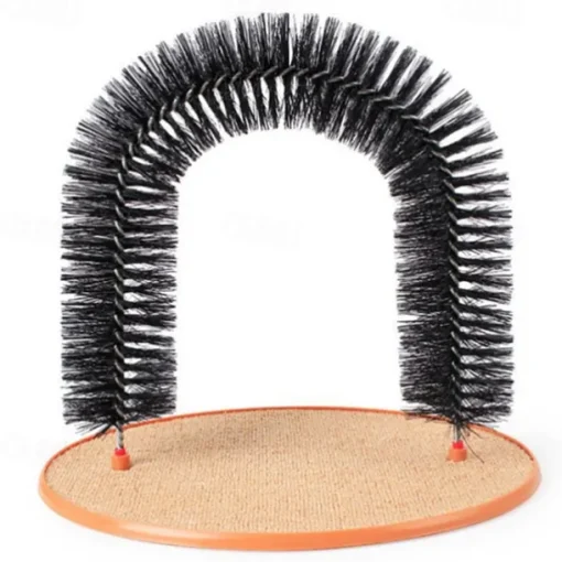 Cat Brush Cat Scratch Cat Toy Pet Toy Hair Scrubber Cat Arch Pet Play Toy