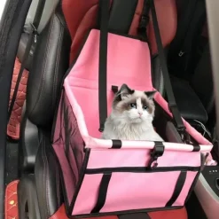 Cat Dog Car Cushion Pet Bag Car Bag Dog Kennel Mesh Gauze Hanging Bag Car Cushion