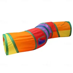 Cat Pets Toys Mouse Shape Balls Foldable Cat Kitten Play Tunnel Funny Cat Stick Mouse Supplies