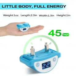 Cats Prevent Meowing Designed Bark Collar for Dogs, Bark Shock Collar Automatic,Sound Vibrate and Shock 3 Working Modes for Waterproof & Rechargeable