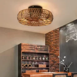 Ceiling Fan with Light and Remote, 20