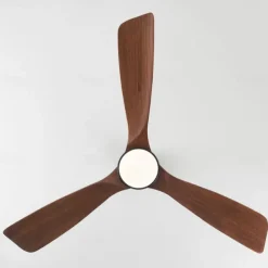 Ceiling Fan with Light App & Remote Control 105/130cm Dimmable 6 Wind Speeds Modern Ceiling Fan for Bedroom, Living Room, Small Room 110-240V