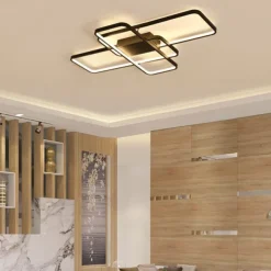 Ceiling Lights 4-Light 90 cm Dimmable Cluster Design Ceiling Lights Aluminum Silica gel Artistic Style Modern Style Novelty Painted Finishes Black/White/Gold 110-240V