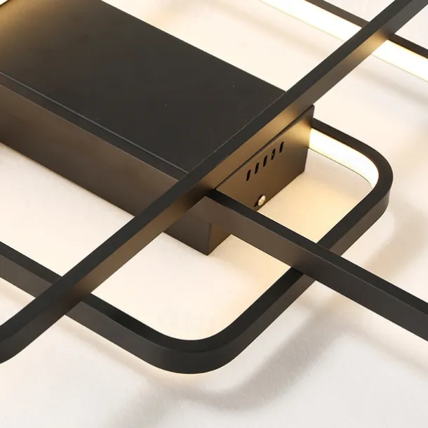 Ceiling Lights 4-Light 90 cm Dimmable Cluster Design Ceiling Lights Aluminum Silica gel Artistic Style Modern Style Novelty Painted Finishes Black/White/Gold 110-240V