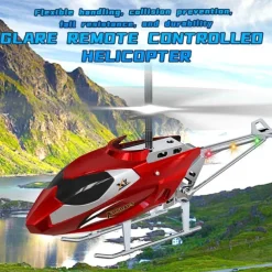 3.5CH RC Helicopter with Light Fall Resistant XK913 Remote Control Helicopter Plane Aircraft Flying Kids Toys for Boys Gifts