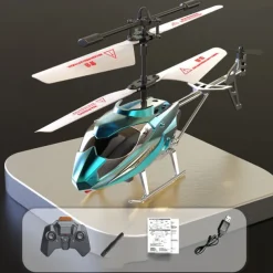 3.5CH RC Helicopter with Light Fall Resistant XK913 Remote Control Helicopter Plane Aircraft Flying Kids Toys for Boys Gifts