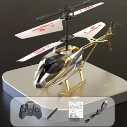 3.5CH RC Helicopter with Light Fall Resistant XK913 Remote Control Helicopter Plane Aircraft Flying Kids Toys for Boys Gifts