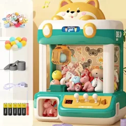 Chaigou Scratching Doll Machine Large Children's Toys Household Mini Clip Doll Twister Festival Gift for Boys and Girls