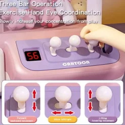 Chaigou Scratching Doll Machine Large Children's Toys Household Mini Clip Doll Twister Festival Gift for Boys and Girls