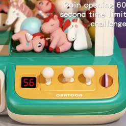 Chaigou Scratching Doll Machine Large Children's Toys Household Mini Clip Doll Twister Festival Gift for Boys and Girls