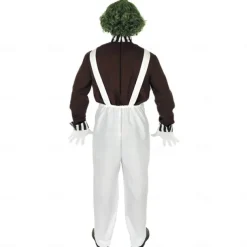 Charlie and the Chocolate Factory Wonka Oompa Loompa Cosplay Costume Cosplay Movie Cosplay for Men's Women's Adults' Carnival Masquerade