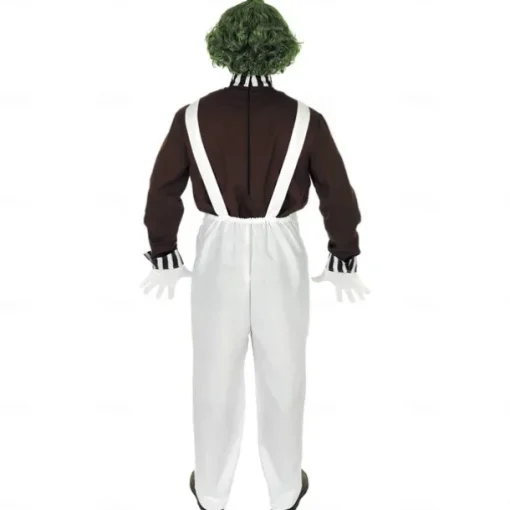 Charlie and the Chocolate Factory Wonka Oompa Loompa Cosplay Costume Cosplay Movie Cosplay for Men's Women's Adults' Carnival Masquerade