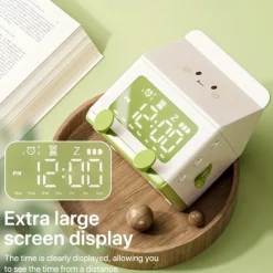 Charming LED Digital Alarm Clock - USB Charging, Kid-Friendly, Vibrant Display - Perfect for Boys & Girls Bedrooms and Office Use