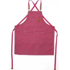 Chef Apron For Women and Men, Kitchen Cooking Apron, Personalised Gardening Apron with Pockets,Adjustable Strap For Carpenters, Mechanics, Painters