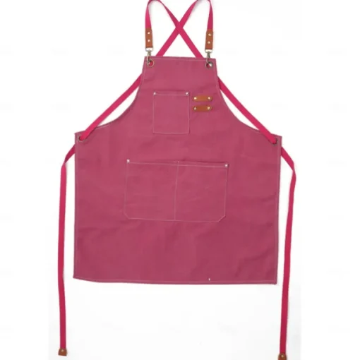 Chef Apron For Women and Men, Kitchen Cooking Apron, Personalised Gardening Apron with Pockets,Adjustable Strap For Carpenters, Mechanics, Painters