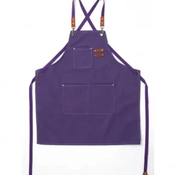Chef Apron For Women and Men, Kitchen Cooking Apron, Personalised Gardening Apron with Pockets,Adjustable Strap For Carpenters, Mechanics, Painters