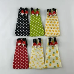 Chicken Diapers- Pet Goose Chicken Duck Poultry Adjustable Cotton Pet Diaper Nappy Poultry Cloth with Bowknot for Hen Chicken