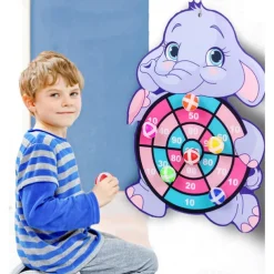 Children Cartoon Animal Dart Board Sticky Ball Rabbit Family Interactive Educational Toy Festival Gift for Christmas Gifts
