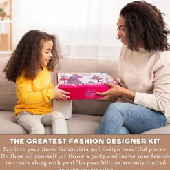 Children's Clothing Design Sewing Set for 6-12 Year Old Girls Enlightenment DIY Handmade Creative Production of Children's Clothing Toys