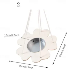 Children's Outdoor Bird Feeder DIY Wooden Graffiti Feeder Outdoor Toy Set Suitable for Boys and Girls