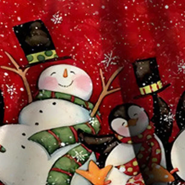 Christmas Girls' 3D Snowman Snowflake Christmas Dress Snowflake Dress Ruffle Dress Long Sleeve 3D Print Fall Winter Sports & Outdoor Daily Holiday Cute Casual Beautiful Kids 3-12 Years Casual Dress A