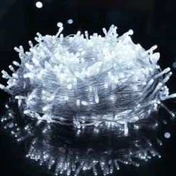 Christmas LED Fairy String Lights 10m/20m 100/200 LEDs Indoor/Outdoor Garden Garland Lights for Christmas New Year, Wedding, Holiday Party Decor 220V EU Plug