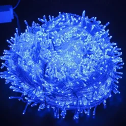 Christmas LED Fairy String Lights 10m/20m 100/200 LEDs Indoor/Outdoor Garden Garland Lights for Christmas New Year, Wedding, Holiday Party Decor 220V EU Plug