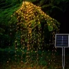 Christmas LED Firefly Bunch Lights, 2m 200 LEDs Waterfall Tree Vine String Lights Outdoor Christmas Garland for Holiday Christmas Decoration