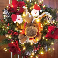 Christmas Lights Battery Operated String Lights 18ft 50 LED 8 Modes LED Mini Lights with Timer for Christmas Tree Wreath Party Home Indoor Outdoor Decor Waterproof Warm White/white