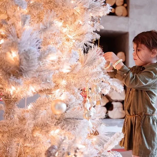 Christmas Lights Battery Operated String Lights 18ft 50 LED 8 Modes LED Mini Lights with Timer for Christmas Tree Wreath Party Home Indoor Outdoor Decor Waterproof Warm White/white