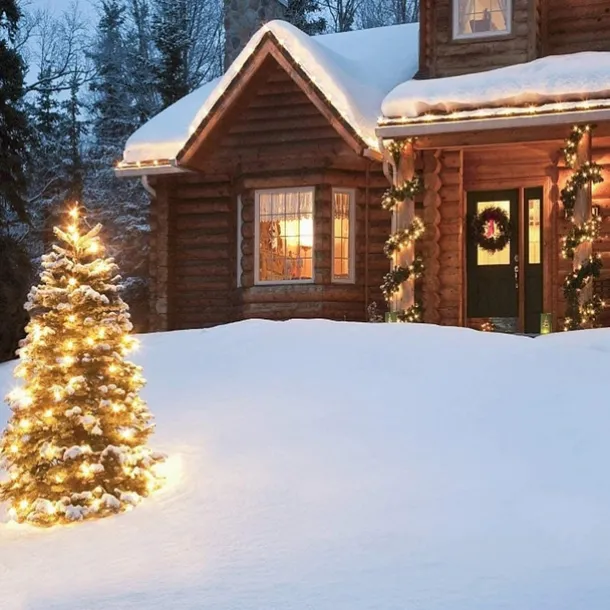 Christmas Lights Battery Operated String Lights 18ft 50 LED 8 Modes LED Mini Lights with Timer for Christmas Tree Wreath Party Home Indoor Outdoor Decor Waterproof Warm White/white