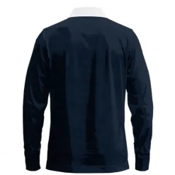 Christmas Men's USA Statue Of Liberty Polo Shirts Golf Polos Shirts Long Sleeve Polo Shirts Collar Casual Vacation Street Dailywear Buttons 3D Print Spring & Summer Dark Blue