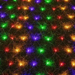 Christmas Net Lights Connectable 6M*4M 720 LED 8 Modes Low Voltage Mesh Fairy String Lights Net String Christmas Lights for Garden Bushes Wedding Xmas Tree Decorations